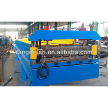 Steel sheet piles cold roll forming machine